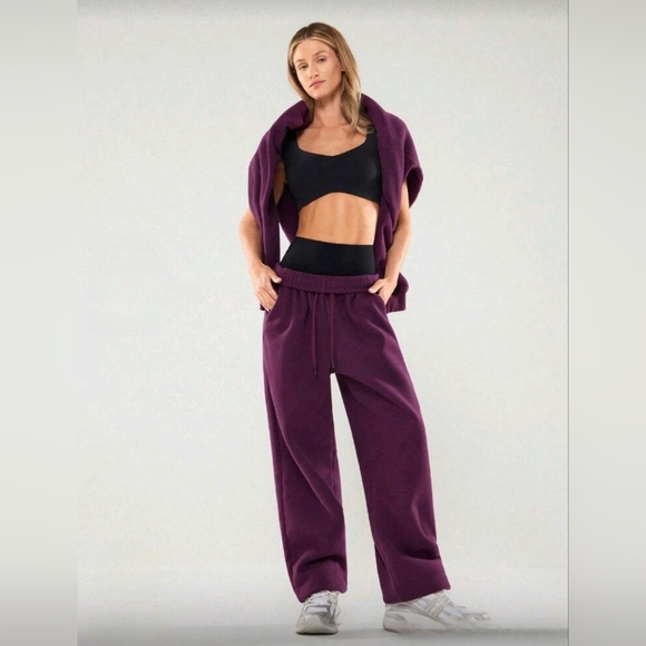 Glowmode Pants - Heavyweight Fleece Oversized Fit Joggers NWT SZ Large